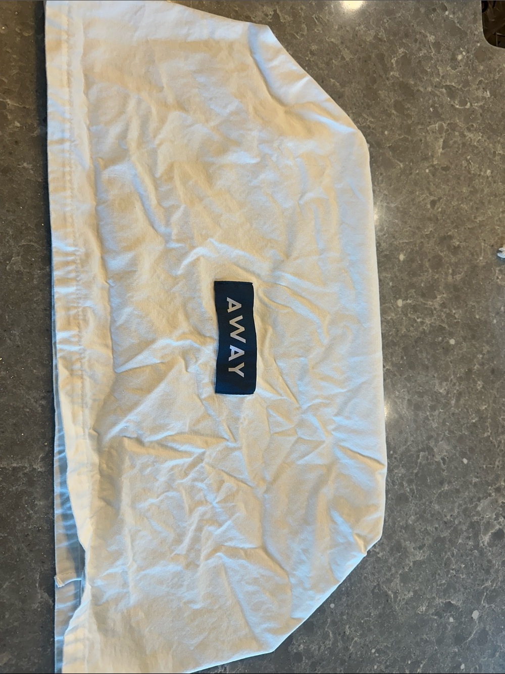 Away dust cover (not drawstring) for small 1/2 size carryon